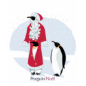 Penguin Noel t-shirts by achristmastrail Penguin Noel t-shirts