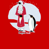 Penguin Noel t-shirts by achristmastrail Penguin Noel t-shirts