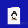 Penguin  Note Card