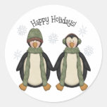 Penguin Pals · Happy Holidays Stickers
