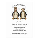 Penguin Pals · Love Never Melts Postcards