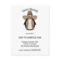 Penguin Pals · Winter Blessings postcards by CSCountryCuties Penguin Pals · Winter Blessings postcards