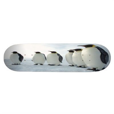 Penguin Party Skateboards by samack