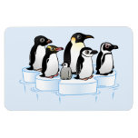Penguin Party Vinyl Magnets