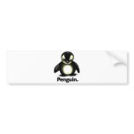 Penguin Penguin. Bumper Sticker