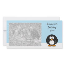 Penguin Customized Photo Card