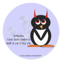 Penguin Pity Party stickers by audrart Penguin Pity Party stickers