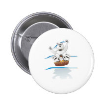 Penguin Polar Bear Buttons