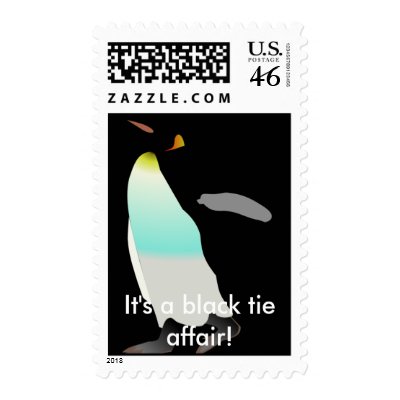 Penguin postage stamp