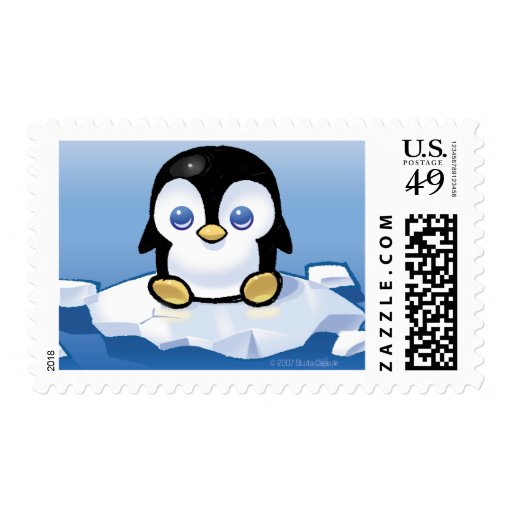 Penguin Postage Stamp Zazzle