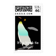Penguin postage stamp