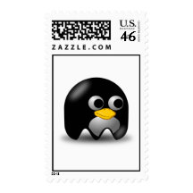 Penguin Postage Template