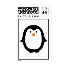 Penguin Postage Template