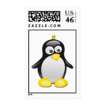 Penguin Postage Template