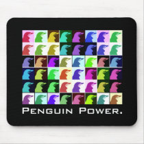 Penguin Power Mousepad