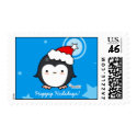 Penguin Puff Christmas Postage postage