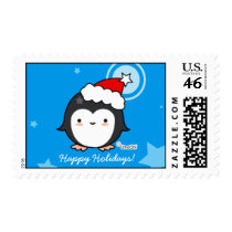 Penguin Puff Christmas Postage postage