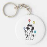 penguin pyramid keychains