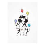penguin pyramid personalized invite