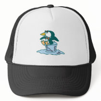 penguin sitting on ice cube hats by doonidesignsanimals penguin sitting on ice cube hats