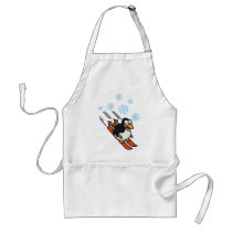 Penguin ski apron