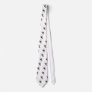 Penguin ski necktie