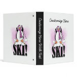 Penguin Ski Tshirts and Gifts binders