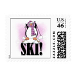 Penguin Ski Tshirts and Gifts postage