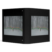 Penguin Spring Walk Vinyl Binders