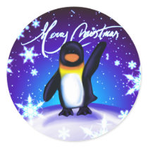 Penguin Stamp stickers by sogri215 Penguin Stamp stickers