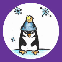 Penguin stickers