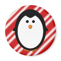 Penguin stripes magnets