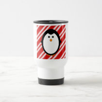 Penguin stripes mugs