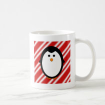 Penguin stripes mugs