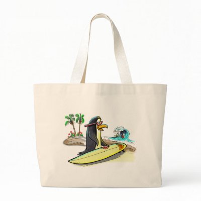 pEnGuIn sUrFeR Bags by raycasso