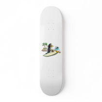 pEnGuIn sUrFeR Skate Deck