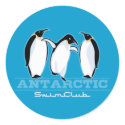 Penguin Swimming stickers by techatfirstsite_II Penguin Swimming stickers