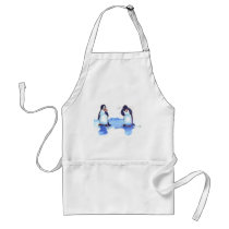 Penguin Tears aprons by raycasso Penguin Tears aprons