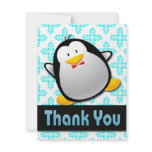 PENGUIN THANK YOU NOTE CARDS ANNOUNCEMENT