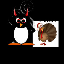 Penguin Turkey Holiday Long sleeved shirt
