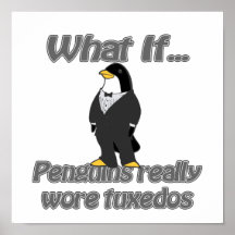 penguin tuxedos posters