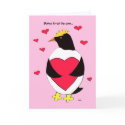 Penguin Valentine -- Cool Heart Penguin cards by KathyHenis Penguin Valentine -- Cool Heart Penguin cards