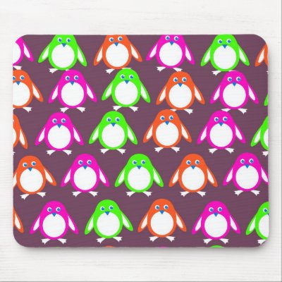 Penguin Wallpaper mousepads