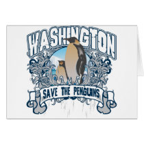 Penguin Washington cards