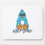Penguin WC blue Mouse Pad
