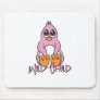 Penguin WC pink Mousepads