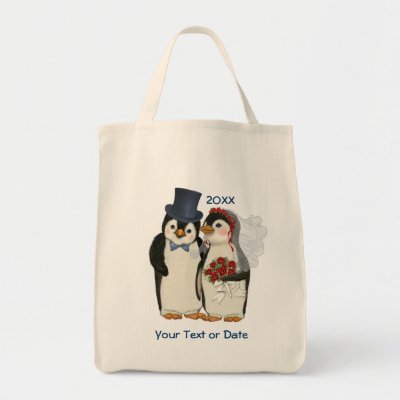 Penguin Wedding bags