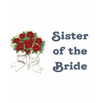 Penguin Wedding - Bride - Sister T-shirt