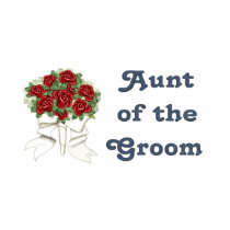 Penguin Wedding - Groom - Aunt T-shirt