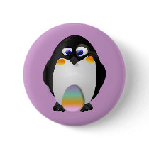 Penguin with Easter Egg Pins